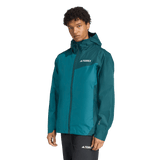 ADIDAS - Giacca TERREX Multi 2.5L RAIN.RDY - Uomo - Green - image 2