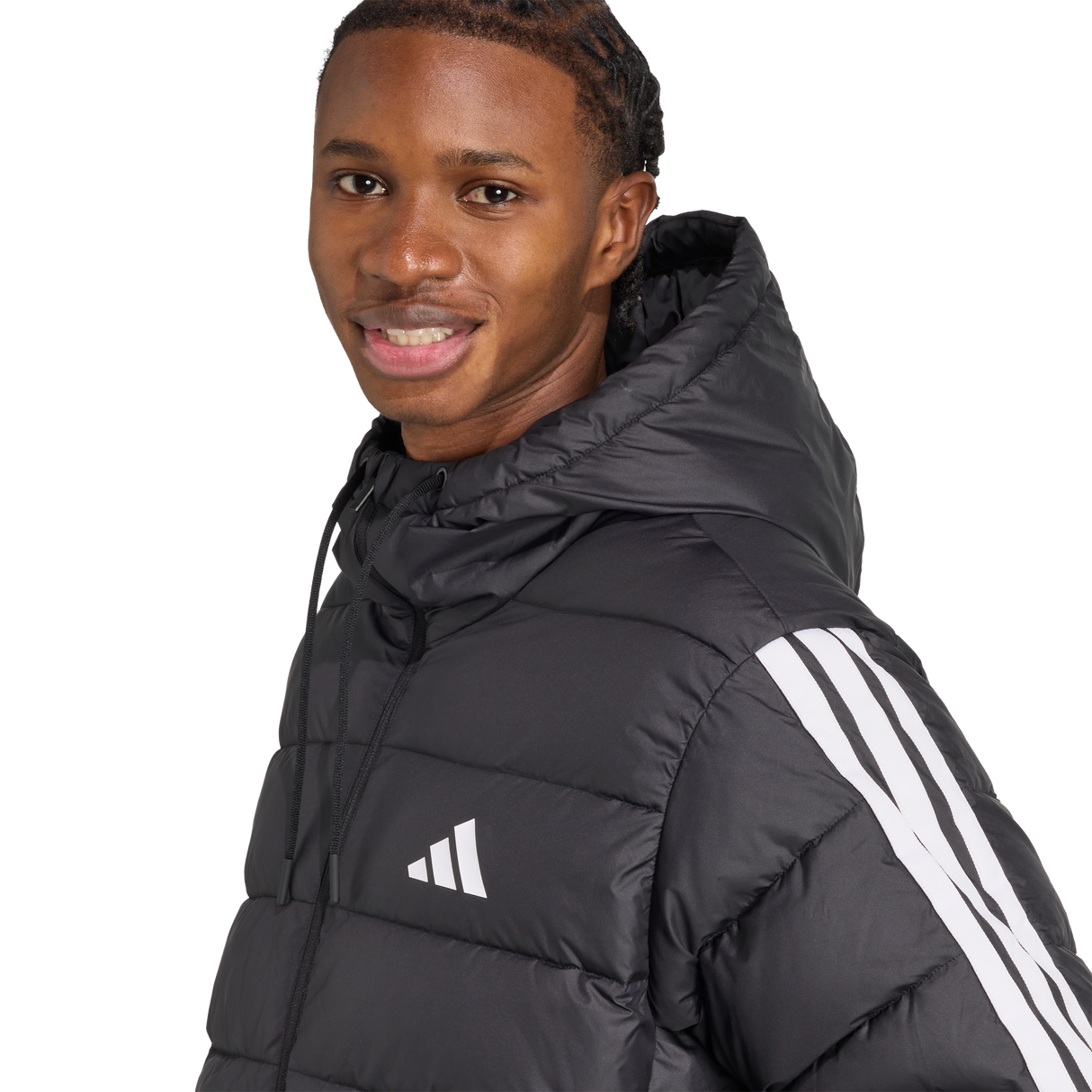 ADIDAS - Giacca Imbottita Sintetica Essentials CLIMAWARM Con 3 Strisce - Uomo - image 5