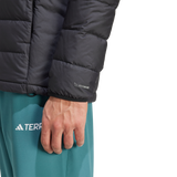 ADIDAS - Giacca TERREX Multi Light Down CLIMAWARM Hooded - Uomo - Black - image 5