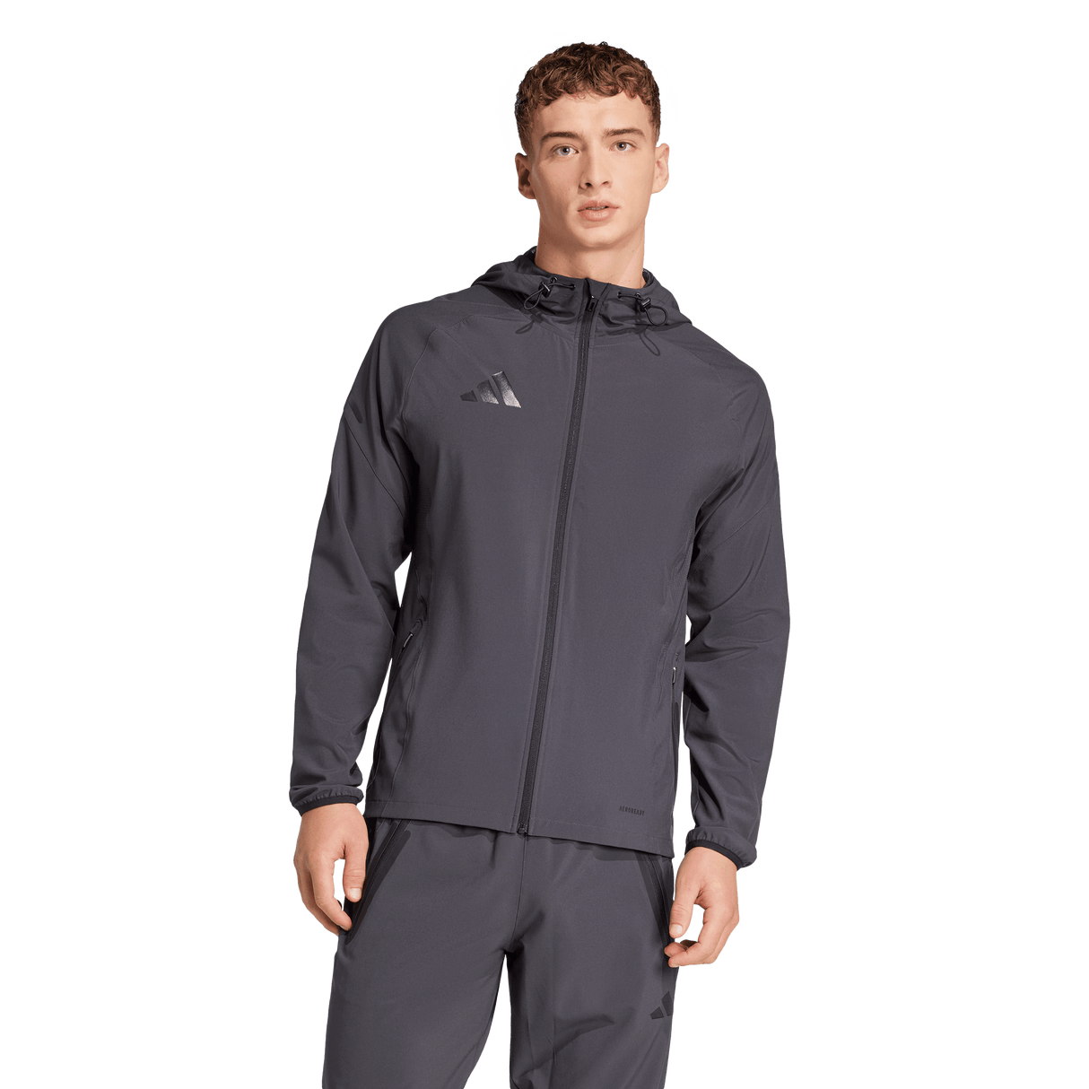 ADIDAS - Giacca Tiro 25 Pro Vis Tech Travel - Uomo - Grey - image 2
