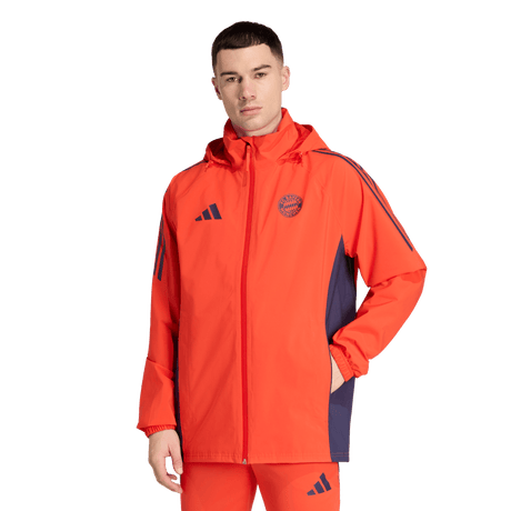ADIDAS - Fc Bayern 2025/2026 Tiro24 Rain Jacket - Uomo - Red - image 2