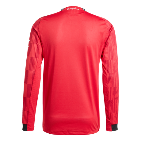 ADIDAS - Maglia Manchester United 25/26 Manica Lunga Home Authentic - Uomo - Red - image 2