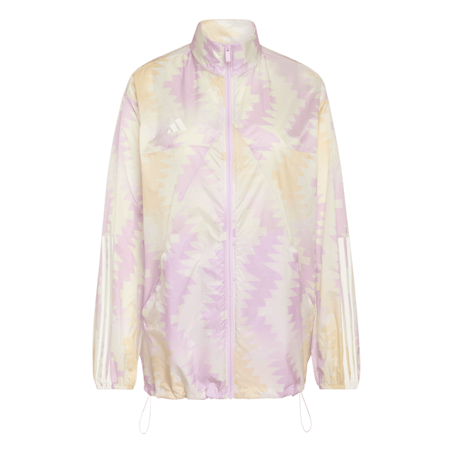 ADIDAS - House Of Tiro X Common Goal Aop Windbreaker - Donna - White - image 1