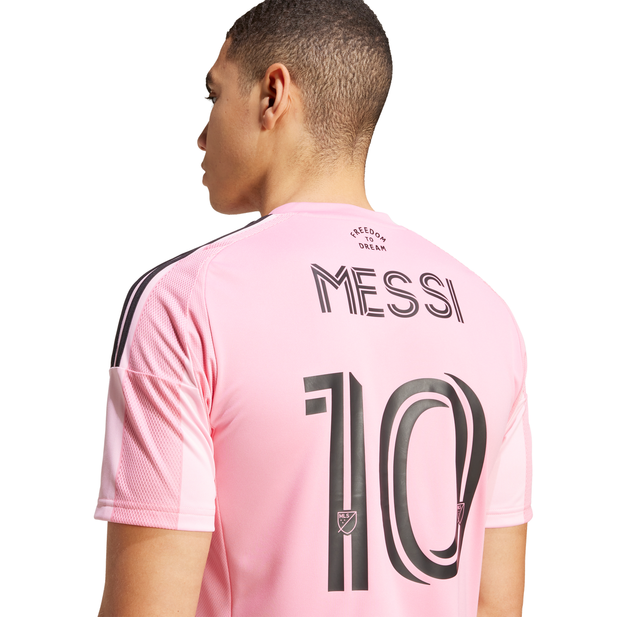 ADIDAS - Maglia Home 25/26 Messi Inter Miami Cf - Uomo - Pink - image 8