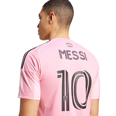 ADIDAS - Maglia Home 25/26 Messi Inter Miami Cf - Uomo - Pink - image 8