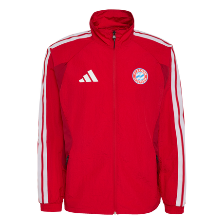 ADIDAS - Fc Bayern Muenchen Home Anthem Jacket - Uomo - Red - image 1
