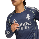 ADIDAS - Maglia A Manica Lunga Authentic Away 25/26 Real Madrid - Uomo - Blue - image 8