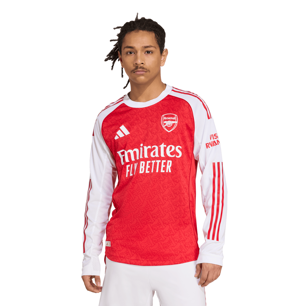 ADIDAS - Maglia Home Authentic 25/26 Long Sleeve Arsenal Fc - Uomo - Red - image 3