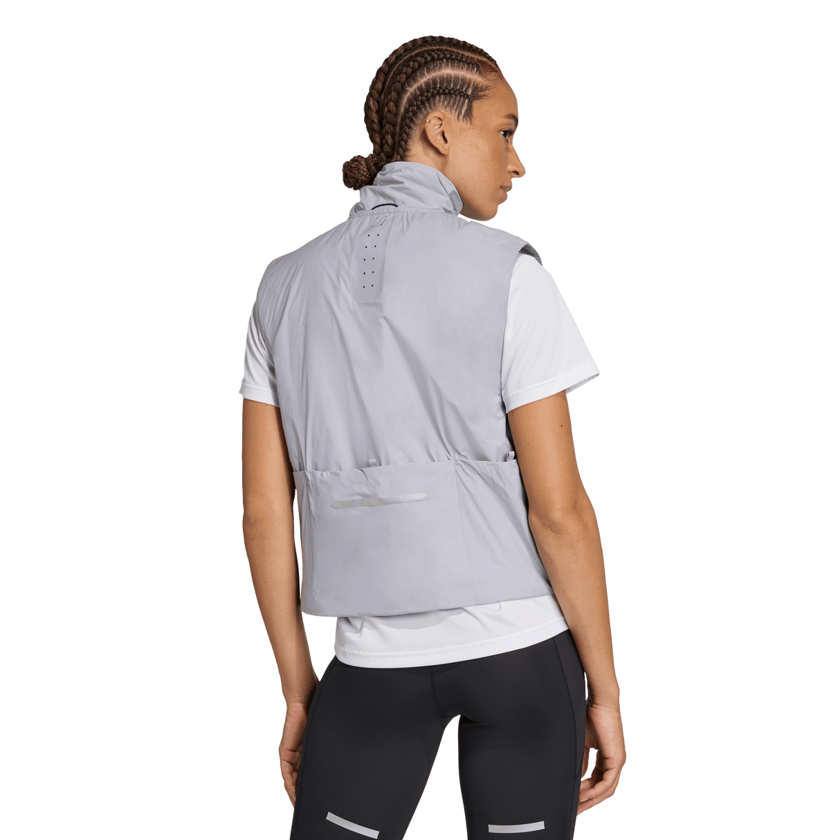 ADIDAS - Adi365 Running CLIMAWARM Vest - Donna - Grey - image 3