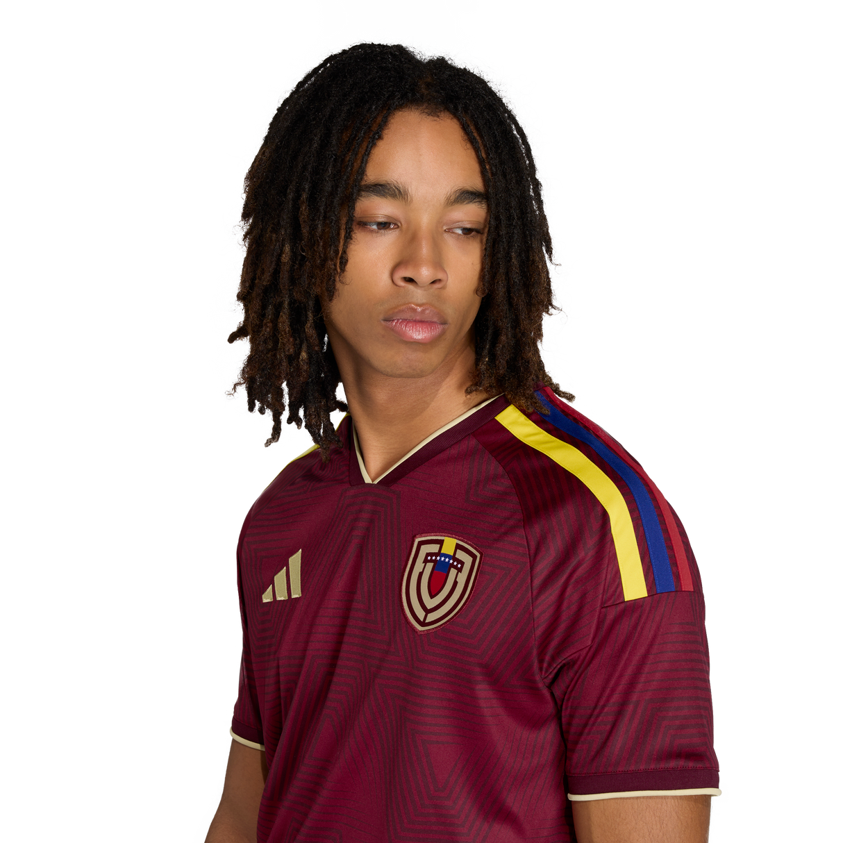 ADIDAS - Maglia Home Venezuela 26 - Uomo - Burgundy - image 6