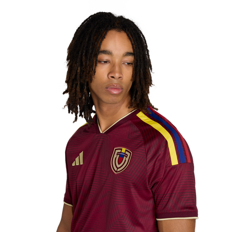 ADIDAS - Maglia Home Venezuela 26 - Uomo - Burgundy - image 6