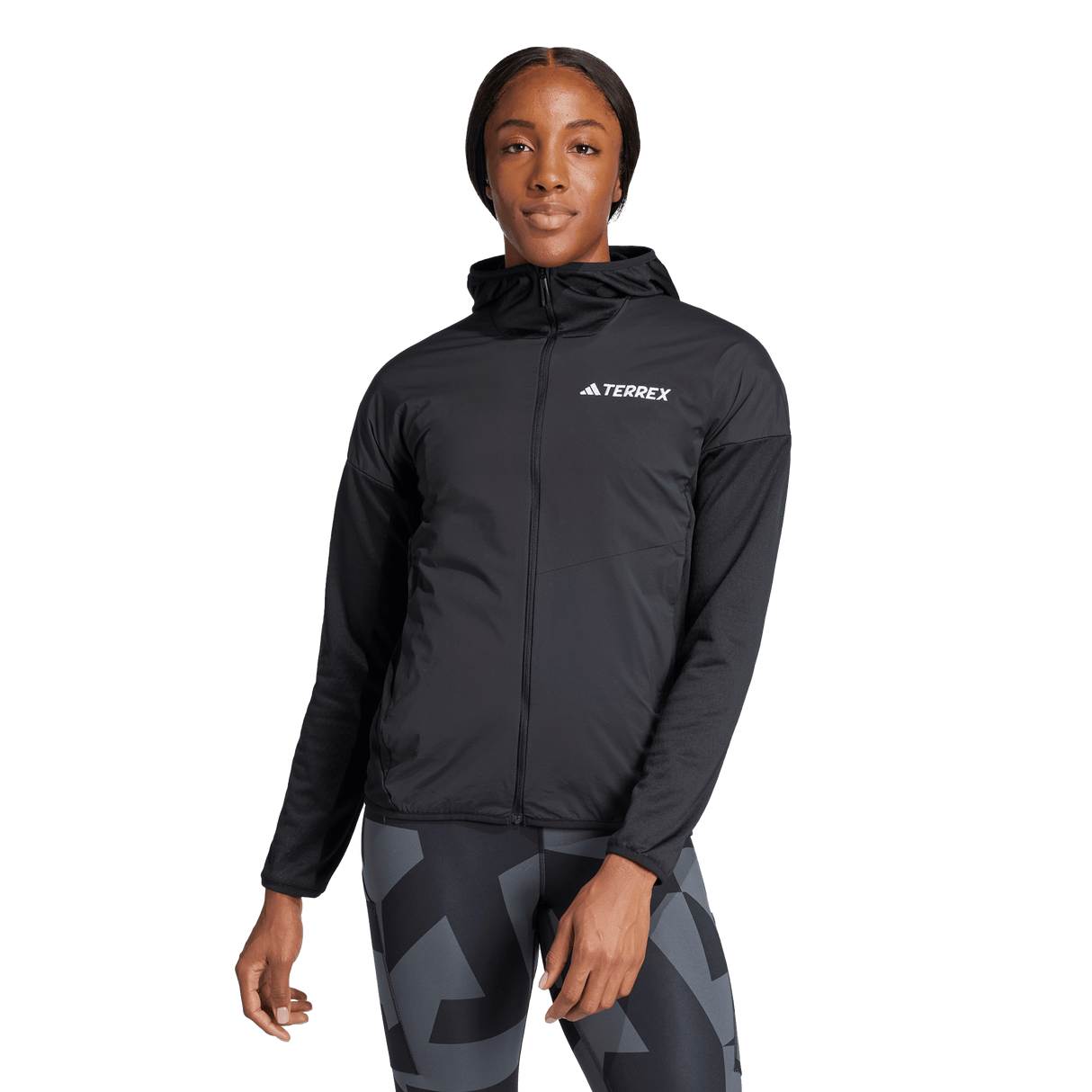 ADIDAS - Giacca Con Cappuccio TERREX Xperior CLIMAWARM+ Wind Light Fleece - Donna - image 2