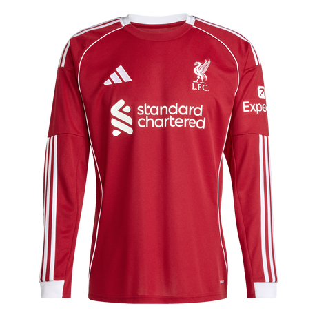ADIDAS - Liverpool Fc 25/26 Home Jersey Longsleeve - Uomo - Black - image 1