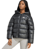 ADIDAS - Essentials CLIMAWARM Piumino Sintetico Giacca Con Cappuccio - Donna - Black - image 5