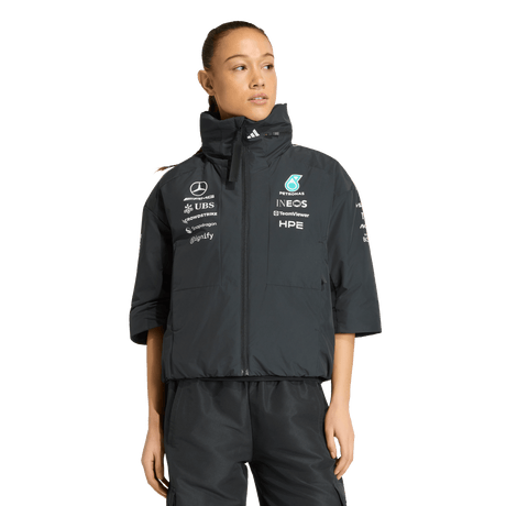 ADIDAS - Giacca Mercedes-Amg Petronas Formula 1 Team Engineers - Donna - Black - image 8