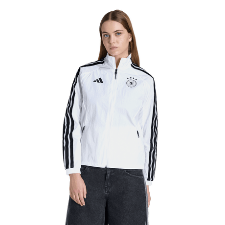 ADIDAS - Germany Home Anthem Jacket - Donna - White - image 2