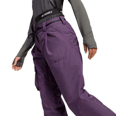 ADIDAS - Pantaloni Isolanti TERREX Xploric 2 Layer CLIMAPROOF - Donna - Purple - image 6