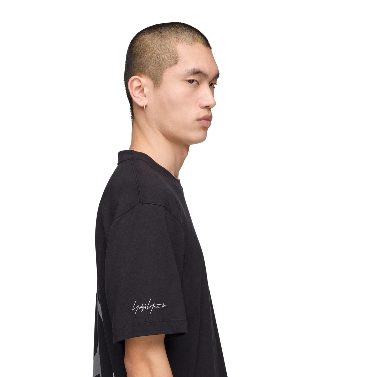 ADIDAS - Y-3 Mercedes - Amg Petronas Formula 1 Team Star Logo Short Sleeve Tee - Black - image 8
