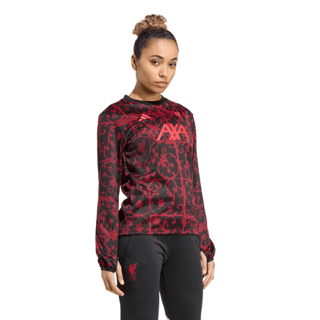 ADIDAS - Liverpool Fc 25/26 Pre Match Warm Top - Donna - Black - image 4