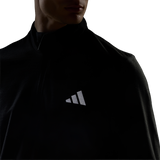 ADIDAS - Adi365 Running Half Zip CLIMAWARM+ Mid Long Sleeve - Uomo - Black - image 7