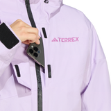 ADIDAS - Giacca TERREX Xploric 2 Layer Insulated CLIMAPROOF - Donna - Purple - image 7