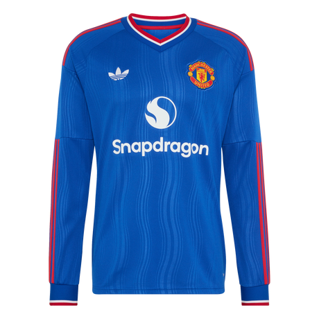 ADIDAS - Manchester United 26/27 Away Jersey Long Sleeve - Uomo - Blue - image 6