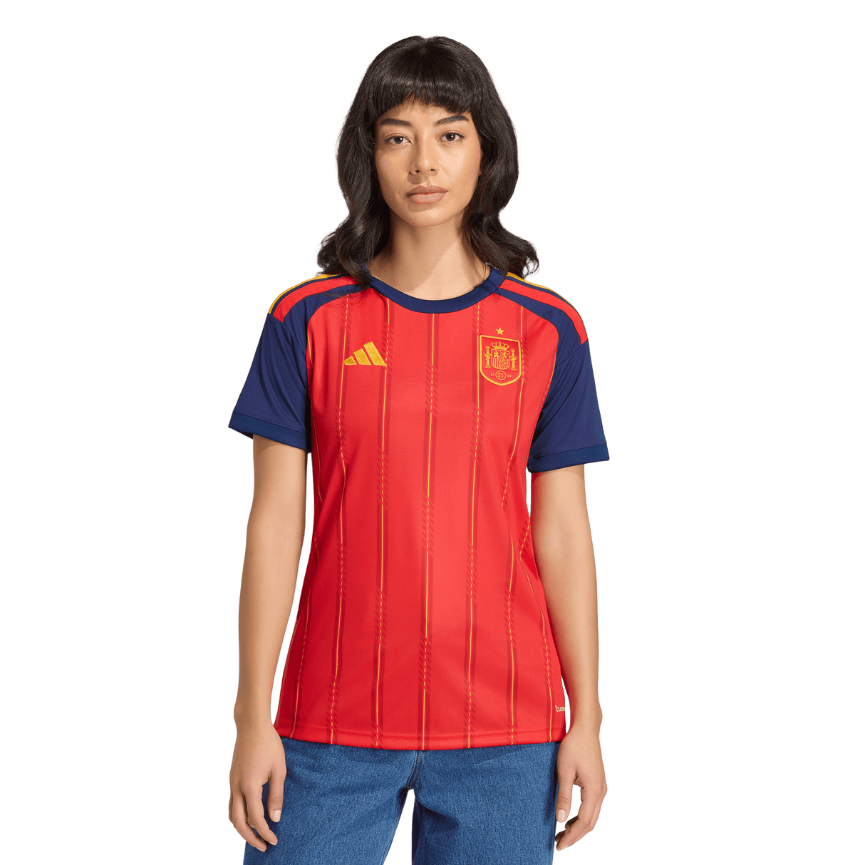 ADIDAS - Maglia Home Spain 26 - Donna - Red - image 3