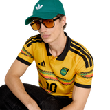 ADIDAS - Jamaica 26 X Bob Marley Home Marley 10 Jersey - Uomo - Yellow - image 6