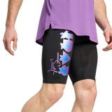 ADIDAS - Short Da Bicicletta Adidas X Jeremy Scott - Uomo - Black - image 6