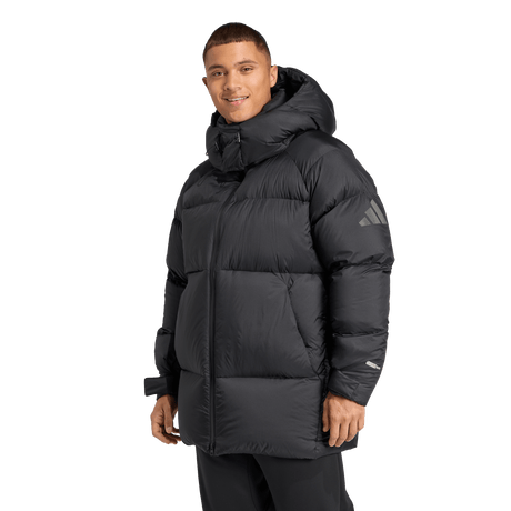 ADIDAS - Myshelter CLIMAWARM Down Parka - Uomo - Black - image 2