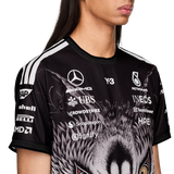 ADIDAS - Y-3 Mercedes - Amg Petronas Formula 1 Team Driver Short Sleeve Jersey - Black - image 7