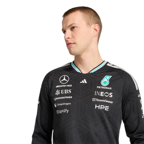 ADIDAS - Maglia Autentica A Maniche Lunghe Mercedes-Amg Petronas Formula 1 Team Driver - Uomo - image 12
