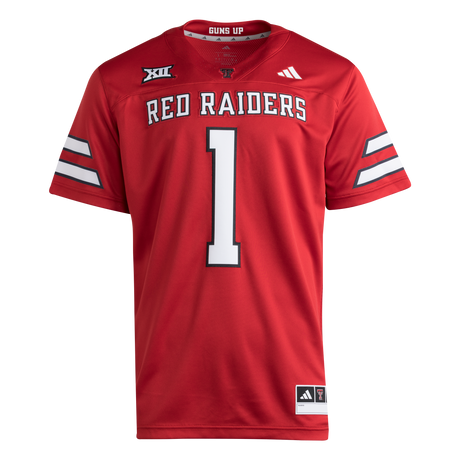 ADIDAS - Premier Texas Tech Home Jersey - Uomo - Red - image 1