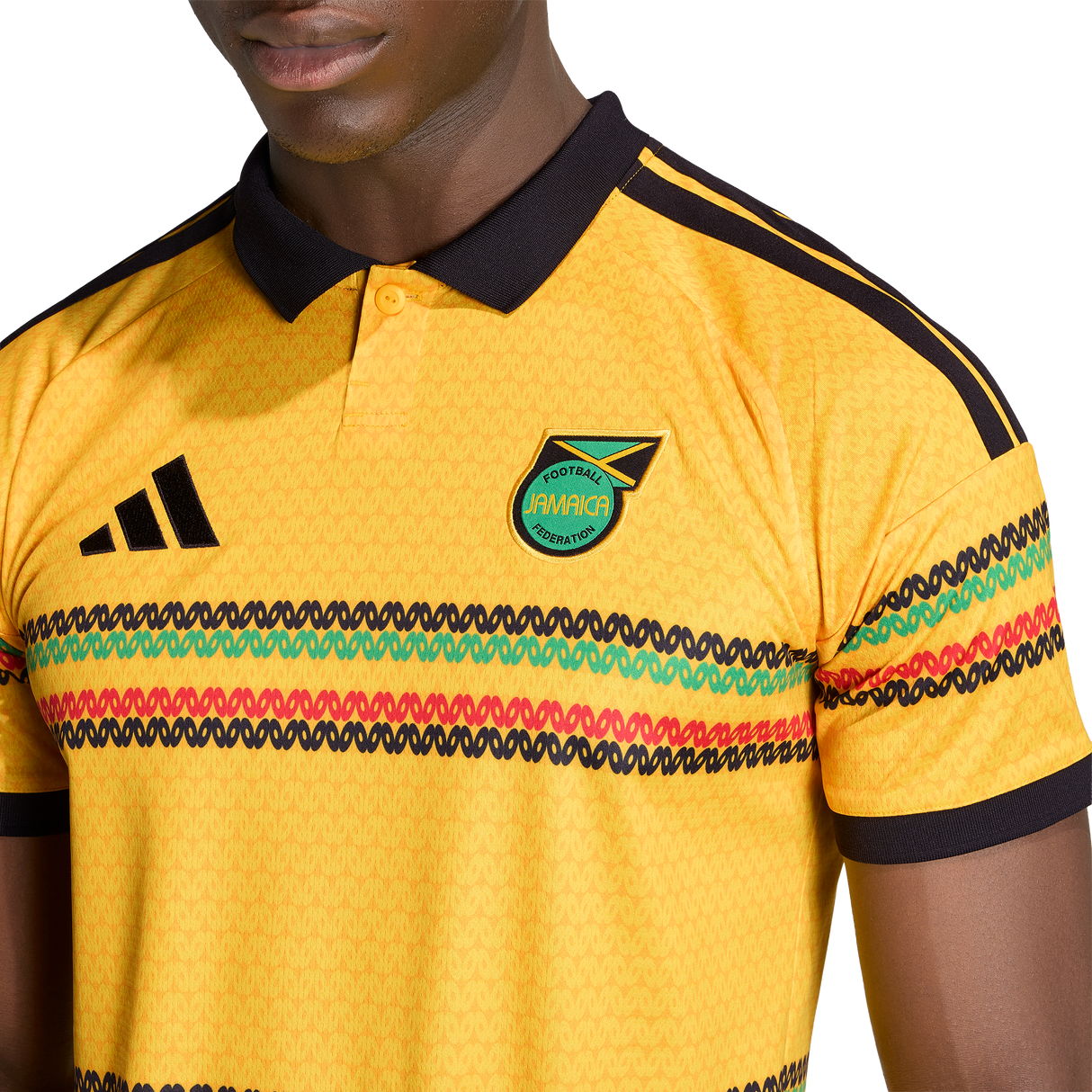 ADIDAS - Maglia Home Giamaica 26 X Bob Marley - Uomo - Yellow - image 6