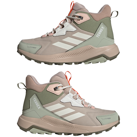ADIDAS - TERREX Anylander Leather Mid CLIMAPROOF Traxion Hiking Shoes - Donna - image 20