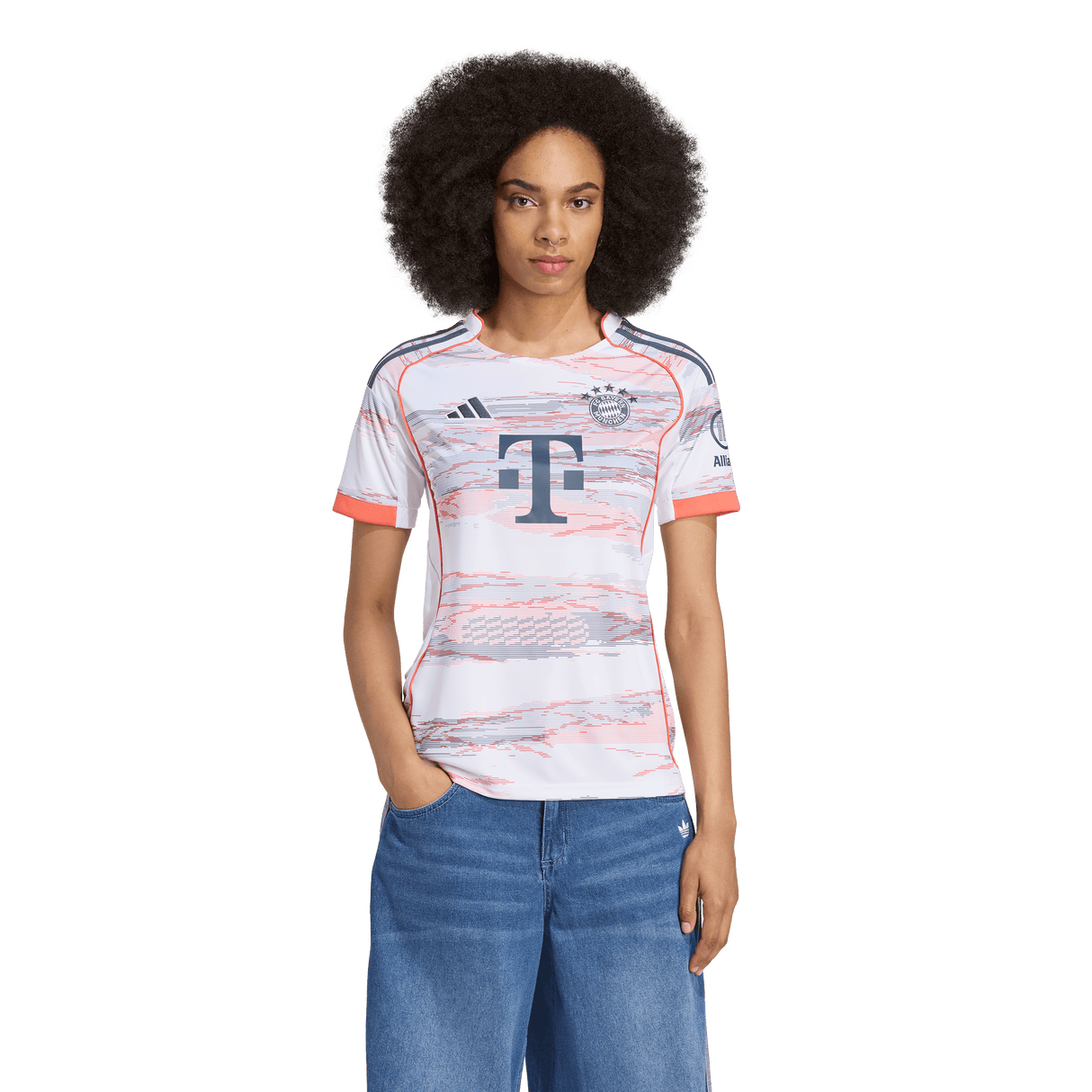 ADIDAS - Maglia Away 25/26 Bayern Monaco - Donna - White - image 3