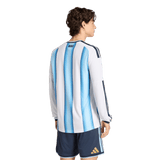 ADIDAS - Maglia Home Authentic Argentina 26 A Maniche Lunghe - Uomo - White - image 4