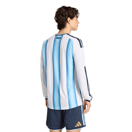 ADIDAS - Maglia Home Authentic Argentina 26 A Maniche Lunghe - Uomo - White - image 4