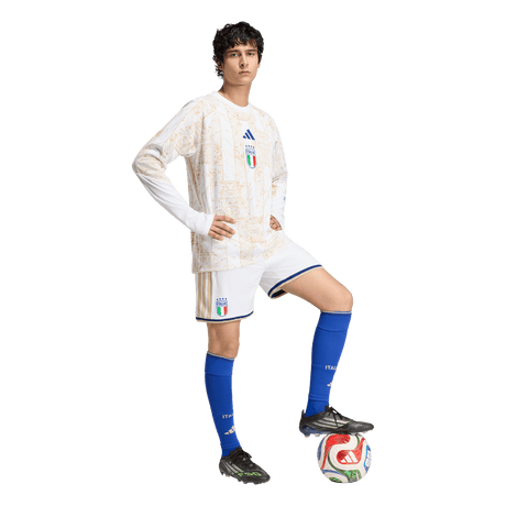 ADIDAS - Italy 26 Home Pre-Match Warm Top - Uomo - White - image 4