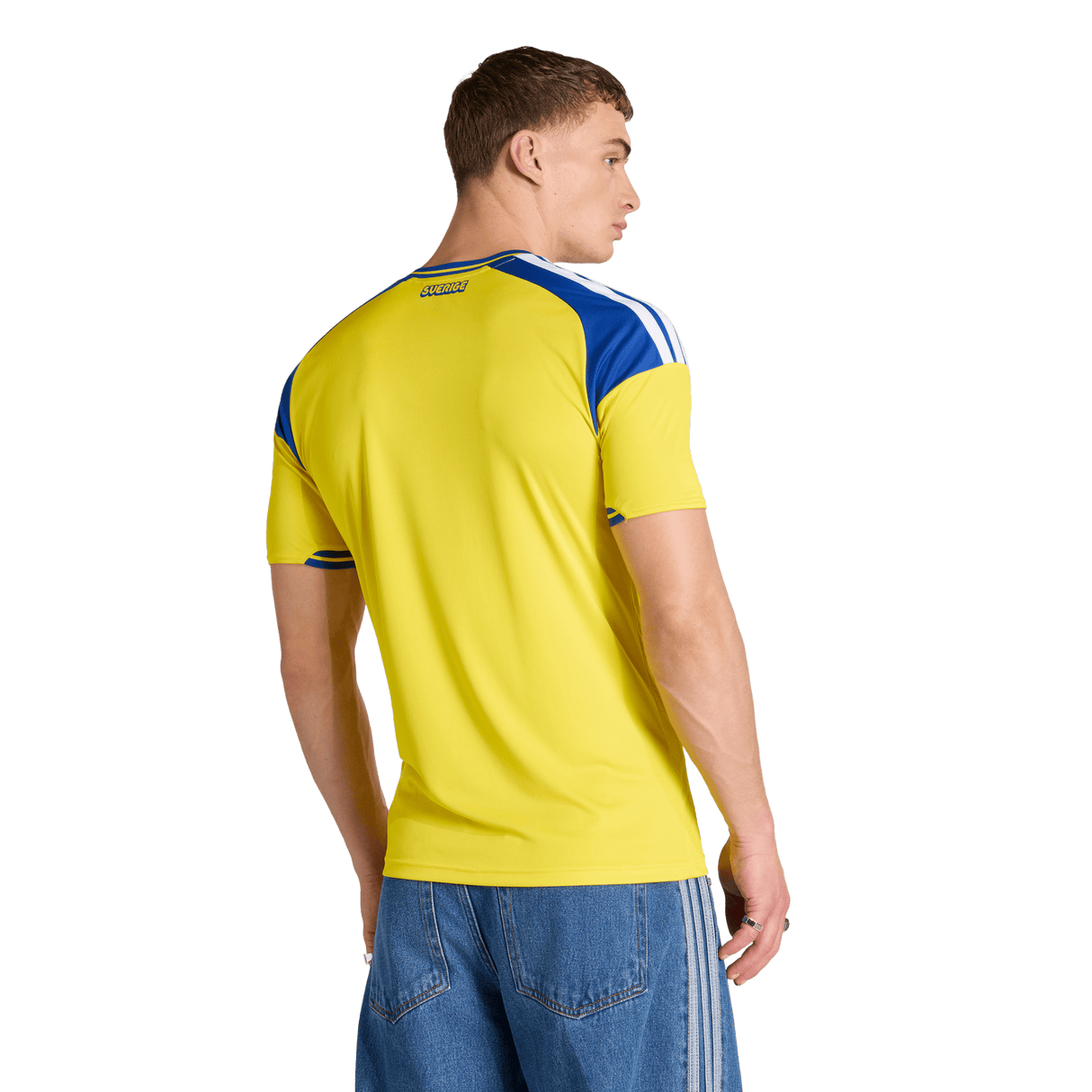 ADIDAS - Maglia Home Svezia 26 - Uomo - Yellow - image 4