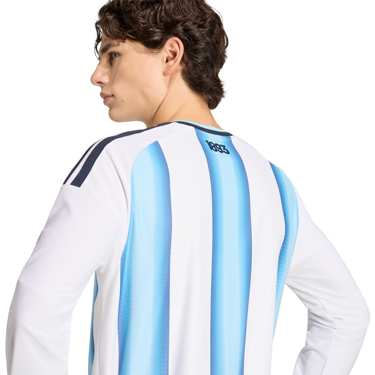 ADIDAS - Maglia Home Authentic Argentina 26 A Maniche Lunghe - Uomo - White - image 8