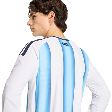 ADIDAS - Maglia Home Authentic Argentina 26 A Maniche Lunghe - Uomo - White - image 8