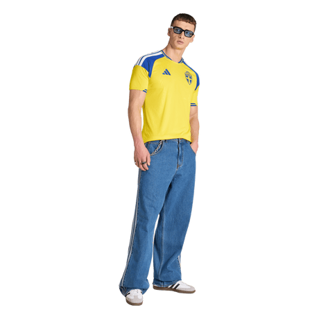 ADIDAS - Maglia Home Svezia 26 - Uomo - Yellow - image 5