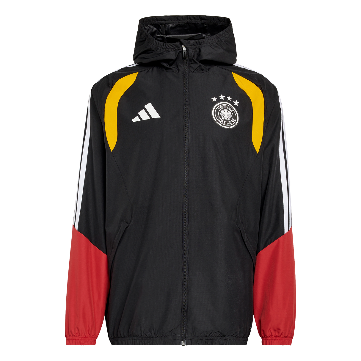 ADIDAS - Germany 26 Tiro All Weather Jacket - Uomo - Black - image 1
