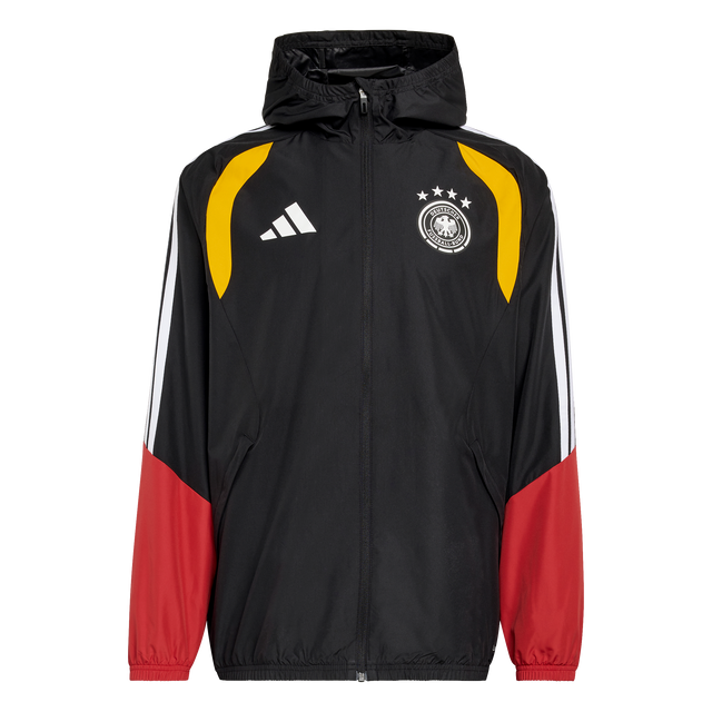 ADIDAS - Germany 26 Tiro All Weather Jacket - Uomo - Black - image 1