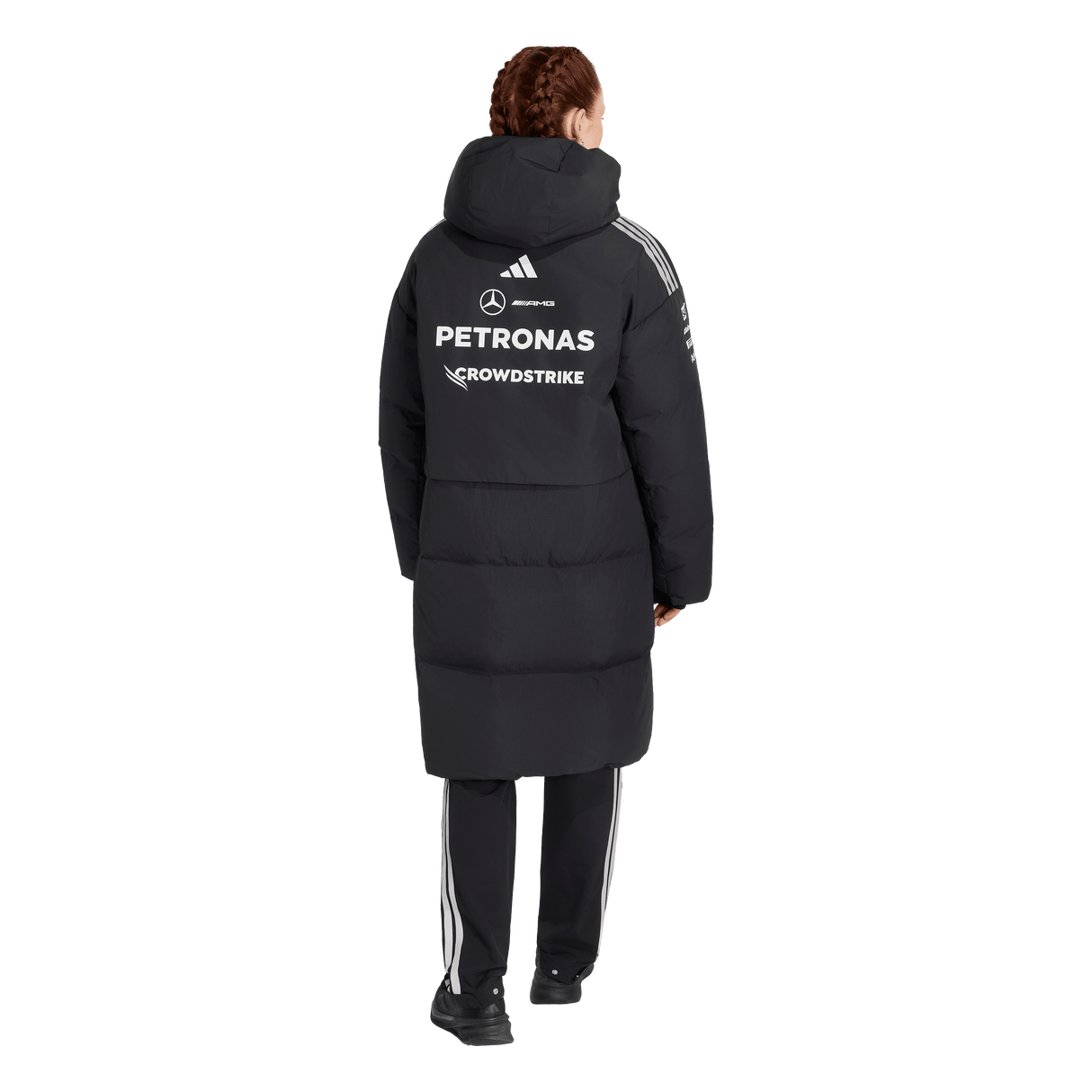 ADIDAS - Mercedes - Amg Petronas Formula 1 Team Engineers Winter Jacket - Donna - Black - image 3