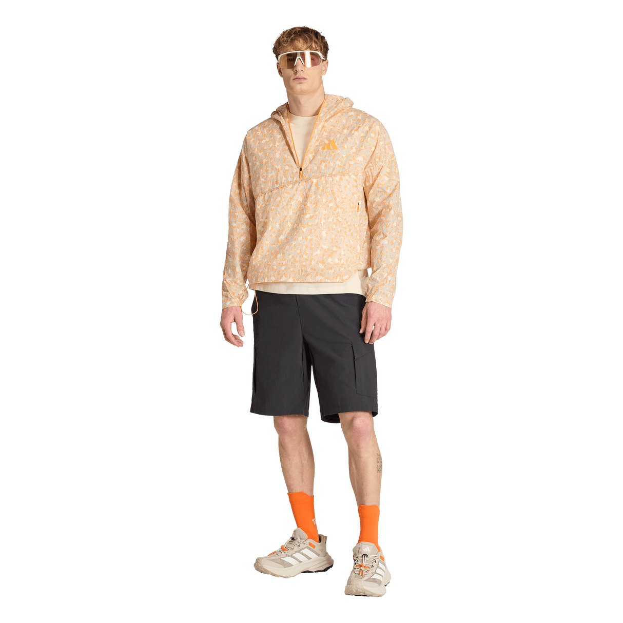 ADIDAS - TERREX Xploric Clima365 Printed Wind Anorak - Uomo - White - image 4