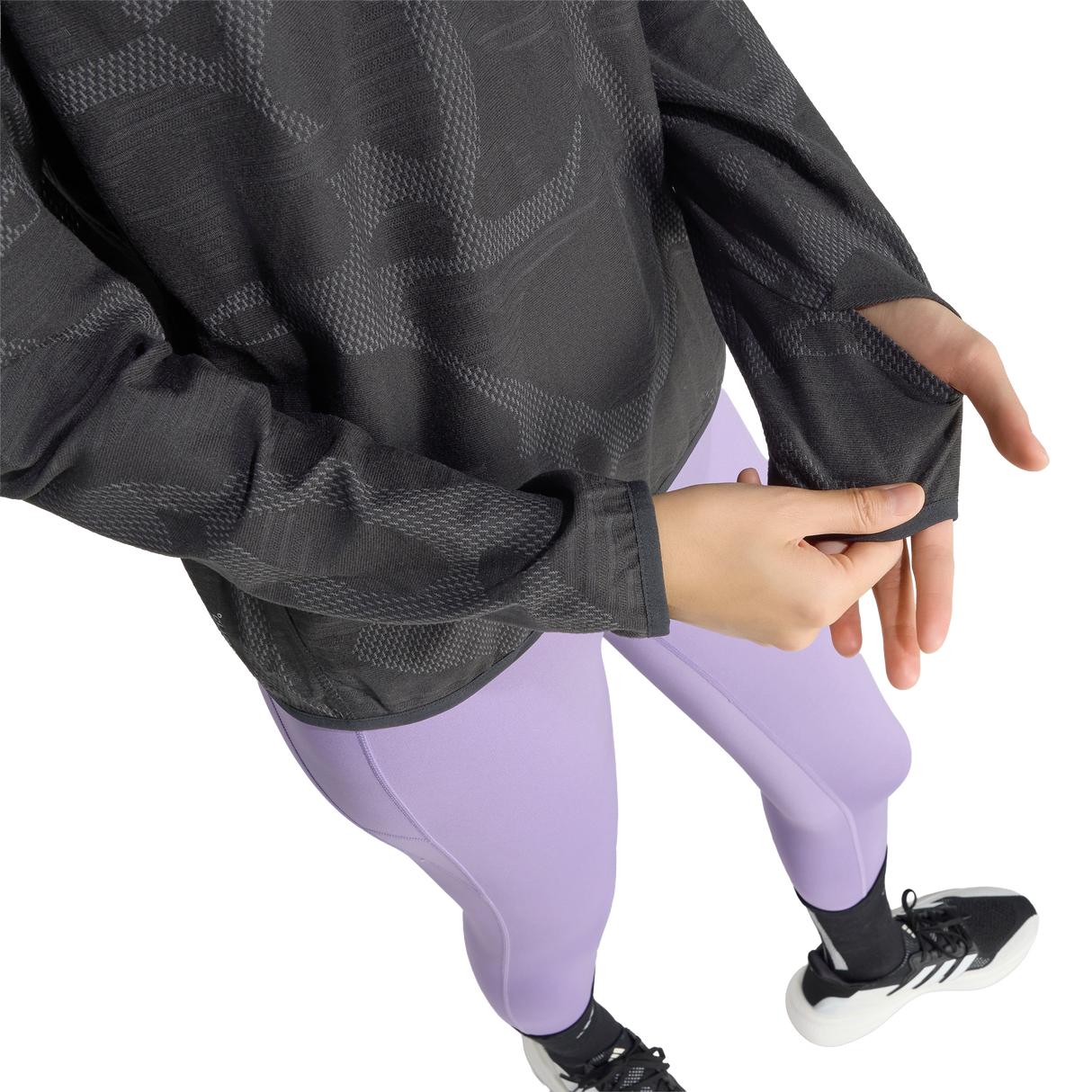 ADIDAS - Adi365 Running Half Zip - Donna - Black - image 6