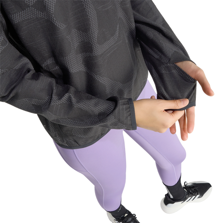 ADIDAS - Adi365 Running Half Zip - Donna - Black - image 6