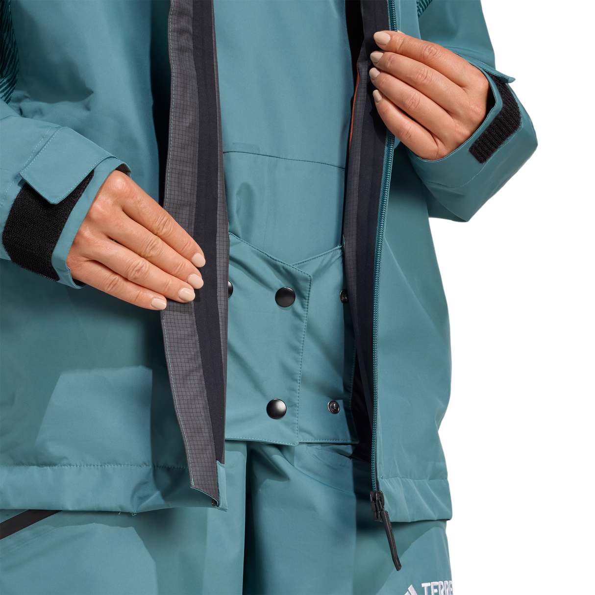 ADIDAS - Giacca TERREX Xperior Hybrid PRIMEKNIT CLIMAPROOF+ - Donna - image 15